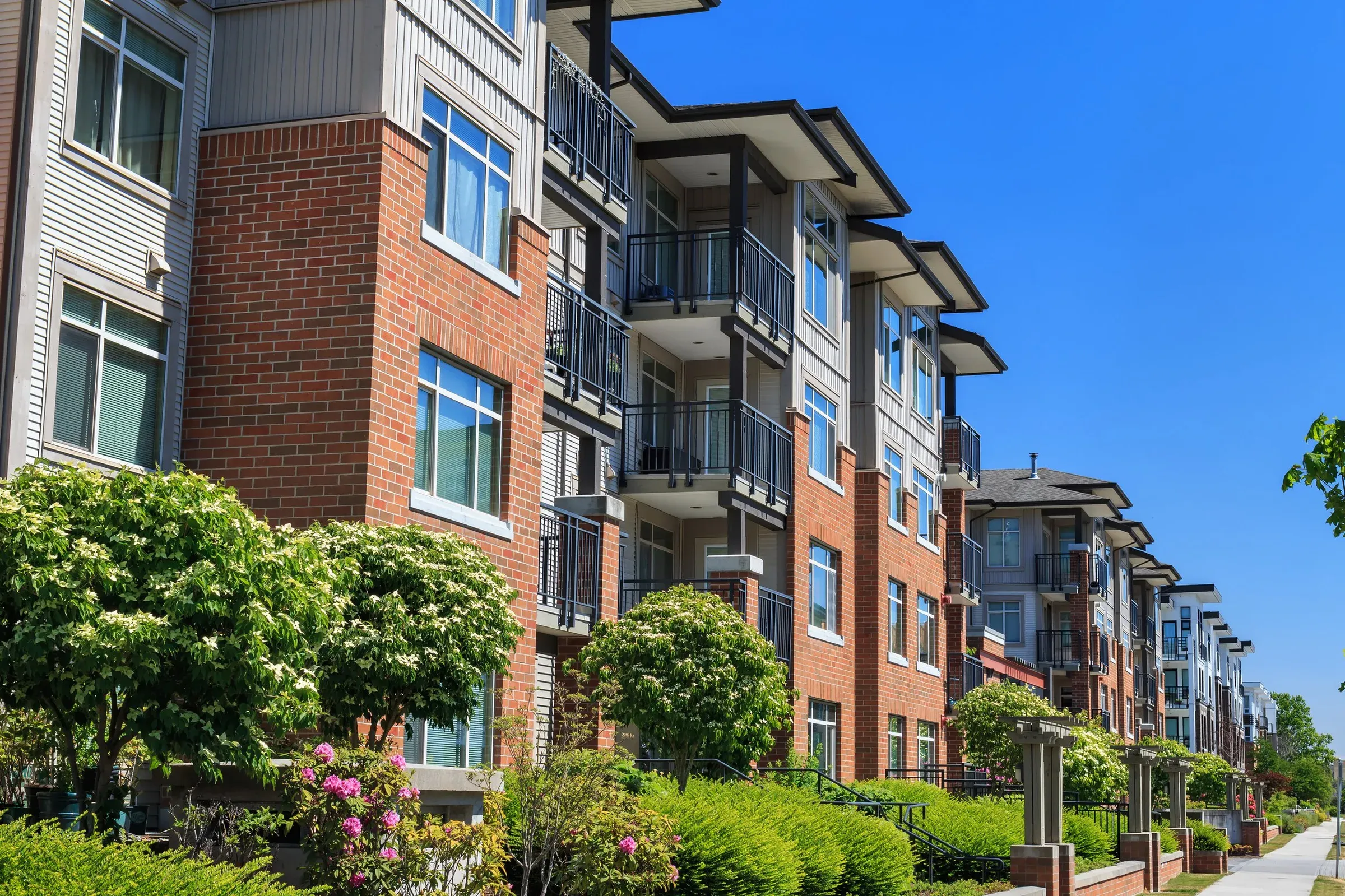 Multifamily apartment buildings